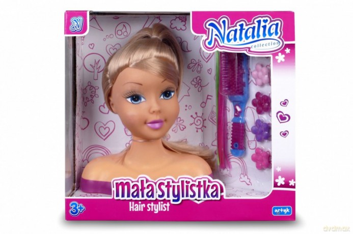 Głowa do stylizacji Natalia - blondynka