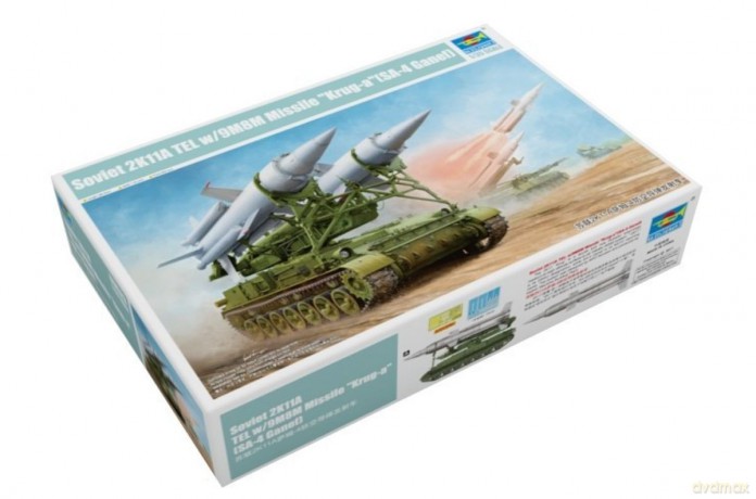 Soviet 2K11A TEL w/9M8M Missile Krug-a (SA-4 Ganef)