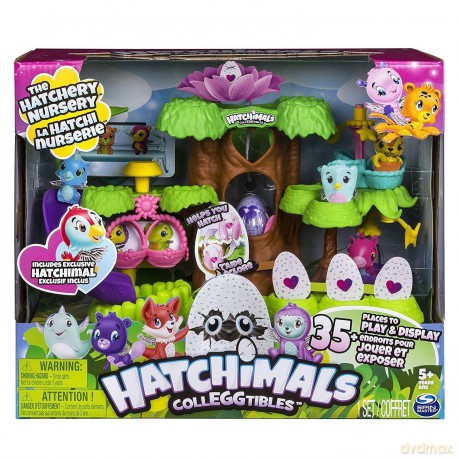 Zestaw figurek HATCHIMALS Magiczne drzewo, wylęgarnia jajek [FIGURKA]