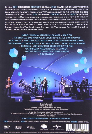 Yes & Jon Anderson & Trevor Rabin & Rick Wakeman: Live At The Apollo [DVD]