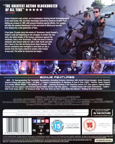 Terminator 2 [Blu-Ray]