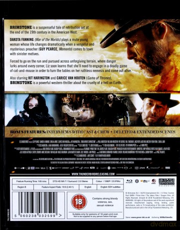 Brimstone (Wendeta) [Blu-Ray]
