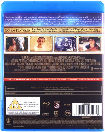 The Neverending Story (Niekończąca się opowieść) (30th Anniversary Edition) [Blu-Ray]