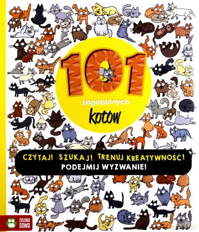 101 Zagubionych Kotków Znajdź Szczegóły - Natalia Galuchowska [KSIĄŻKA]