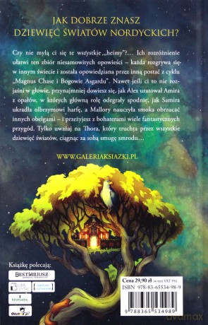 9 z Dziewięciu Światów - Rick Riordan [KSIĄŻKA]