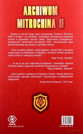 Archiwum Mitrochina (Tom 2) KGB i Świat - Christopher Andrew, Vasili Mitrokhin [KSIĄŻKA]