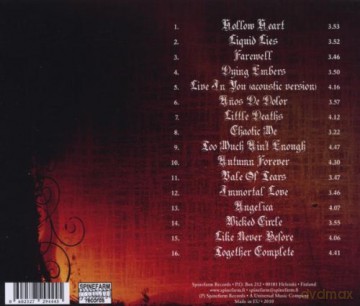 To Die For: Epilogue From The Past [CD]