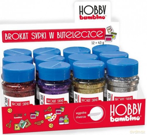 Brokat Sypki w Buteleczce 43g Bambino Hobby