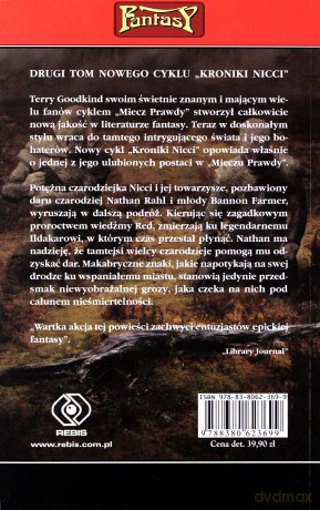 Całun Nieśmiertelności Kroniki Nicci (Tom 2) - Terry Goodkind [KSIĄŻKA]
