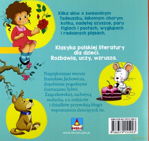 Chory Kotek i Inne Wiersze - Stanisław Jachowicz [KSIĄŻKA]