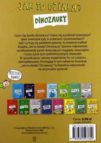 Dinozaury Jak To Działa - Przemysław Rudź [KSIĄŻKA]