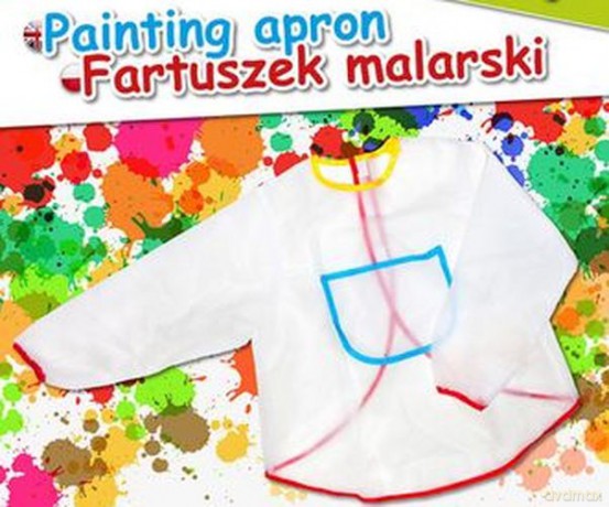 Fartuszek Malarski Gimboo Transparentny