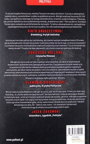 Faszyzm Ostrzeżenie - Madeleine Albright [KSIĄŻKA]