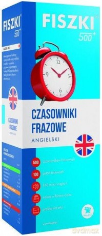 Fiszki Angielski Czasowniki Frazowe 500+ - Patrycja Wojsyk [KSIĄŻKA]