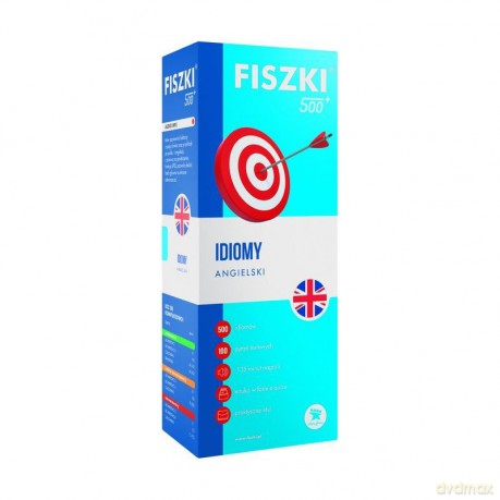Fiszki Angielski Idiomy 500+ - Patrycja Wojsyk [KSIĄŻKA]
