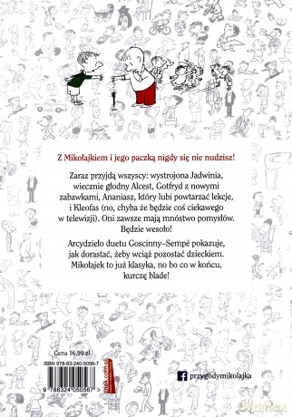 Gotfryd Mikołajek i Jego Paczka - Rene Goscinny, Jean-Jacques Sempe [KSIĄŻKA]