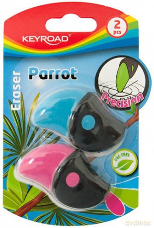 Gumka Uniwersalna Parrot 2 szt.. Keyroa blister