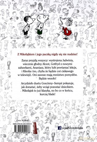 Jadwinia i Inne Dziewczyny Mikołajek i Jego Paczka - Rene Goscinny, Jean-Jacques Semp [KSIĄŻKA]