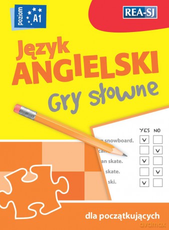 Język angielski Gry Słowne Poziom A1 - Gabrielle Smith-Dluha [KSIĄŻKA]