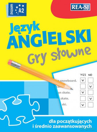 Język angielski Gry Słowne Poziom A2 - Gabrielle Smith-Dluha [KSIĄŻKA]