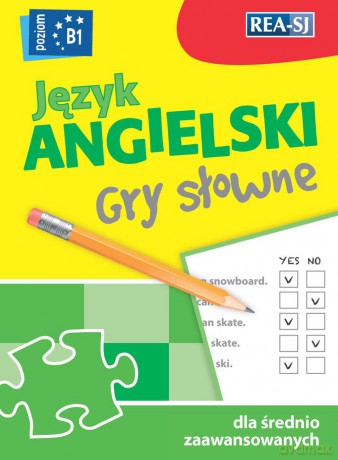 Język angielski Gry Słowne Poziom B1 - Gabrielle Smith-Dluha [KSIĄŻKA]