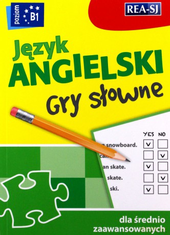Język angielski Gry Słowne Poziom B1 - Gabrielle Smith-Dluha [KSIĄŻKA]
