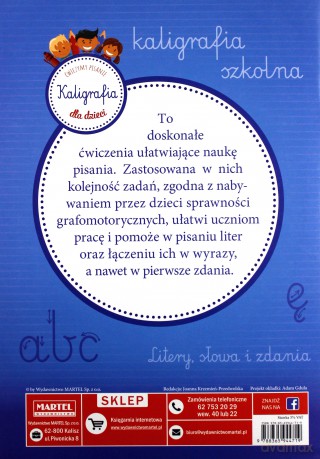 Kaligrafia Dla Dzieci [KSIĄŻKA]