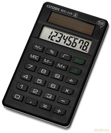 Kalkulator Biurowy Ecc-110 Citizen 8 Cyfrowy