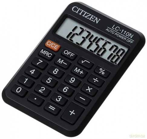 Kalkulator Kieszonkowy Lc-110nr Citizen 8 Cyfrowy