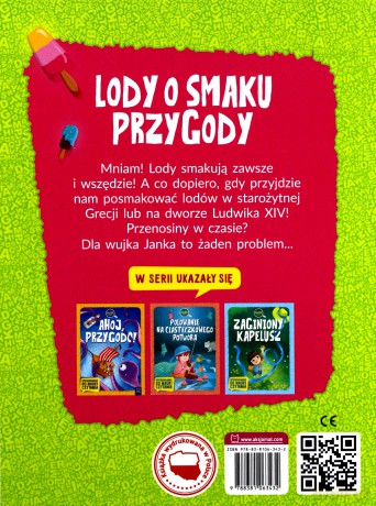Lody O Smaku Przygody Duże Litery Opowiadania Do Nauki Czytania [KSIĄŻKA]