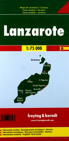 Mapa Samochodowa Lanzarote 1:75 000 [KSIĄŻKA]