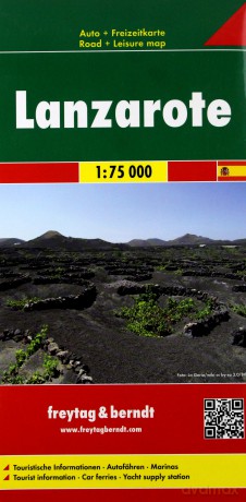 Mapa Samochodowa Lanzarote 1:75 000 [KSIĄŻKA]
