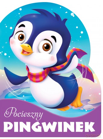 Pocieszny Pingwinek Wykrojnik [KSIĄŻKA]