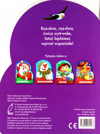 Pocieszny Pingwinek Wykrojnik [KSIĄŻKA]
