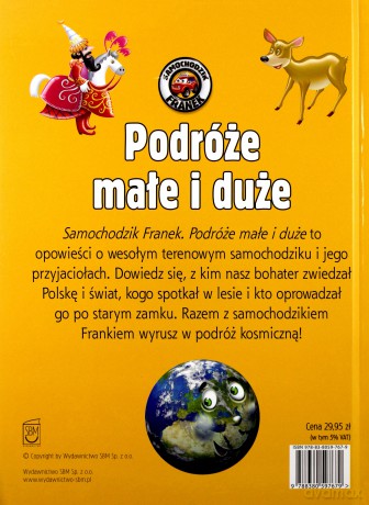 Podróże Małe i Duże Samochodzik Franek - Elżbieta Wójcik [KSIĄŻKA]