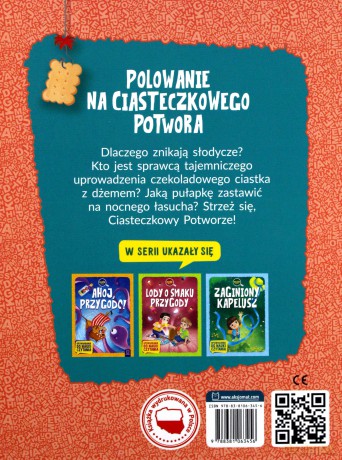 Polowanie na Ciasteczkowego Potwora Duże Litery Opowiadania Do Nauki Czytania [KSIĄŻKA]