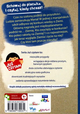 Pozdrowienia z Marsa Już Czytam - Marzena Kwietniewska-Talarczyk [KSIĄŻKA]