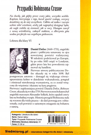 Przypadki Robinsona Crusoe - Daniel Defoe [KSIĄŻKA]