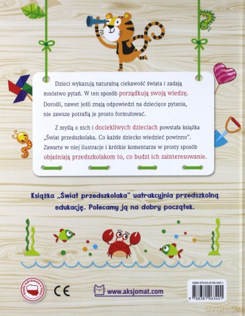 Świat Przedszkolaka Co Dziecko Wiedzieć Powinno [KSIĄŻKA]