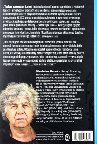 Tako Rzecze Lem Ze Stanisławem Lemem Rozmawia Stanisław Bereś - Stanisław Lem, Stanisław Bereś [KSIĄŻKA]