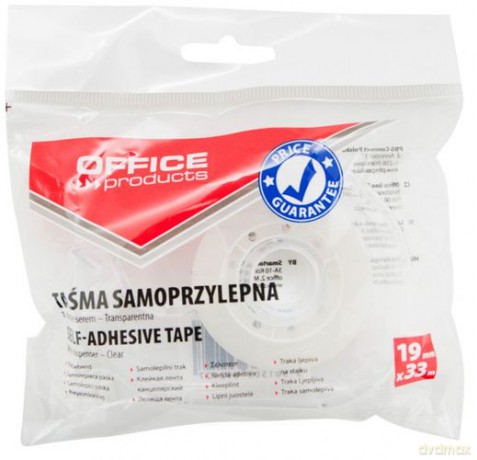 Taśma Biurowa Office Products Dyspenser Transparentna