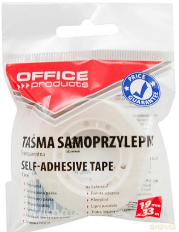 Taśma Biurowa Office Products Zawieszka Transparentna
