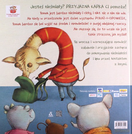 Tomek Mały Jest Nieśmiały - Beth Bracken [KSIĄŻKA]