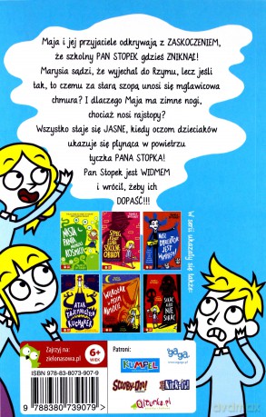 Widmo Pana Stopka Szkolne Szaleństwa - Pamela Butchart [KSIĄŻKA]