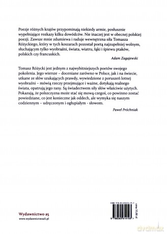 Wiersze Wybrane - Tomasz Różycki [KSIĄŻKA]+[CD]