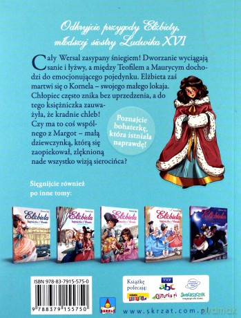 Złote Sanie Elżbieta Księżniczka z Wersalu - Annie Jay [KSIĄŻKA]