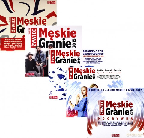 Męskie Granie Kolekcja 2014-2017 + Dogrywka Pakiet [9CD]