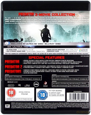 Predator Trylogia [3xBlu-Ray 4K]+[3xBlu-Ray]