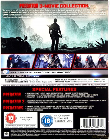 Predator Trylogia [3xBlu-Ray 4K]+[3xBlu-Ray]