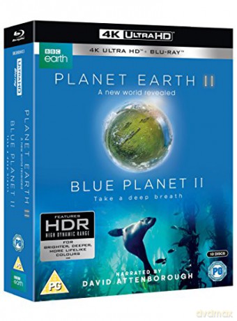 Planet Earth II & Blue Planet II (Planeta Ziemia II / Blękitna Planeta II) (BBC) (Planeta Ziemia II / Blue Planet II) [5xBlu-Ray 4K]+[5xBlu-Ray]
